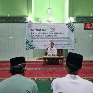 kultum setelah shalat Subuh yang disampaikan oleh Ir. Hantoni Hasan, M.Si.